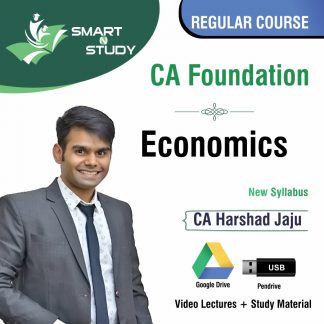 CA Foundation Economics by CA Harshad Jaju (new syllabus) Regular Course