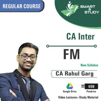 CA Inter FM by CA Rahul Garg (new syllabus) Regular Course