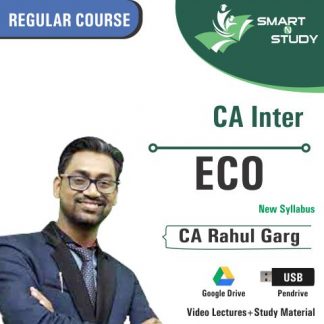 CA Inter ECO by CA Rahul Garg (new syllabus) Regular Course