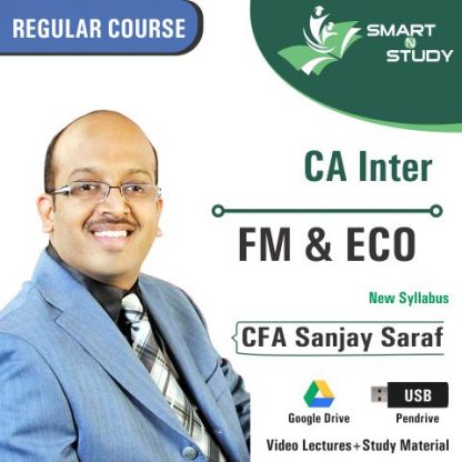 CA Inter Eco by CFA Sanjay Saraf