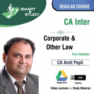 CA Inter Corporate and Other Law by CA Amit Popli (new syllabus) Regular Course