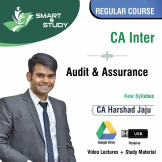 CA Inter Audit and Assurance by CA Harshad Jaju (new syllabus) Regular Course