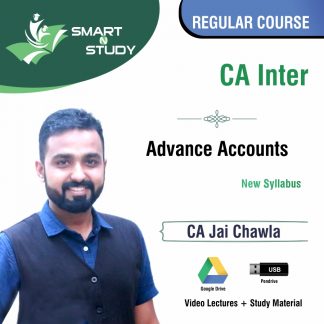 CA Inter Advanced Account by CA Jai Chawla (new syllabus) Regular Course