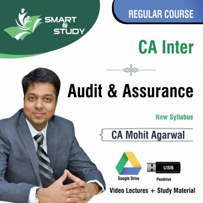 CA Inter Audit & Assurance by CA Mohit Aggarwal (new syllabus) Regular Course