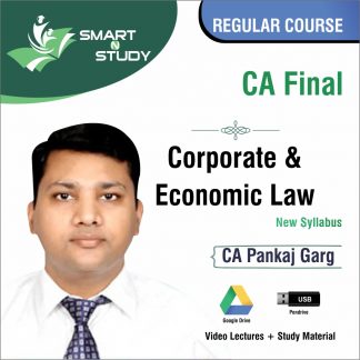 CA Final Corporate and Economic Law by CA Pankaj Garg (new syllabus) Regular Course