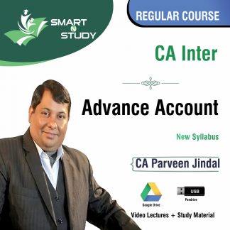 CA Inter Advanced Account by CA Parveen Jindal (new syllabus) Regular Course