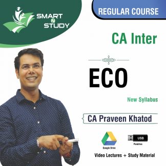 CA Inter ECO by CA Praveen Khatod (new syllabus) Regular Course
