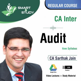 CA Inter Audit by CA Sarthak Jain (new syllabus) Regular Course