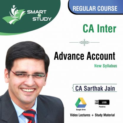 CA Final Advanced Account y CA Sarthak Jain(new syllabus) Regular Course