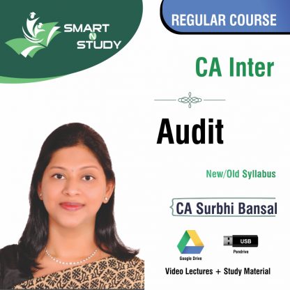 CA Inter Audit by CA Surbhi Bansal (new/old syllabus) Regular Course