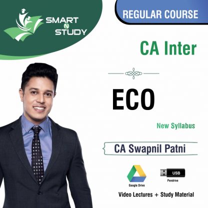 CA inter ECO by CA Swapnil Patni (new syllabus) Regular Course