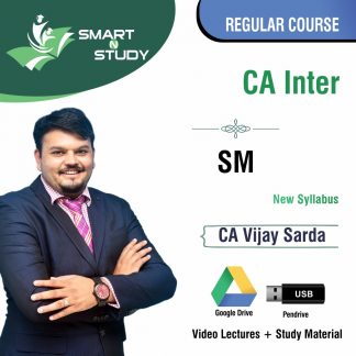 CA Inter SM by CA Vijay Sarda (new syllabus) Regular Course