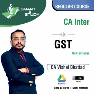 CA Inter GST by CA Vishal Bhattad (new syllabus) Regular Course